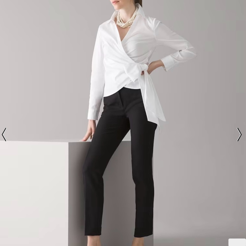 WHMB Elle Slim Ankle, Size 12, Black